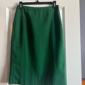 3 for $15 - J. Crew Green Pencil Skirt